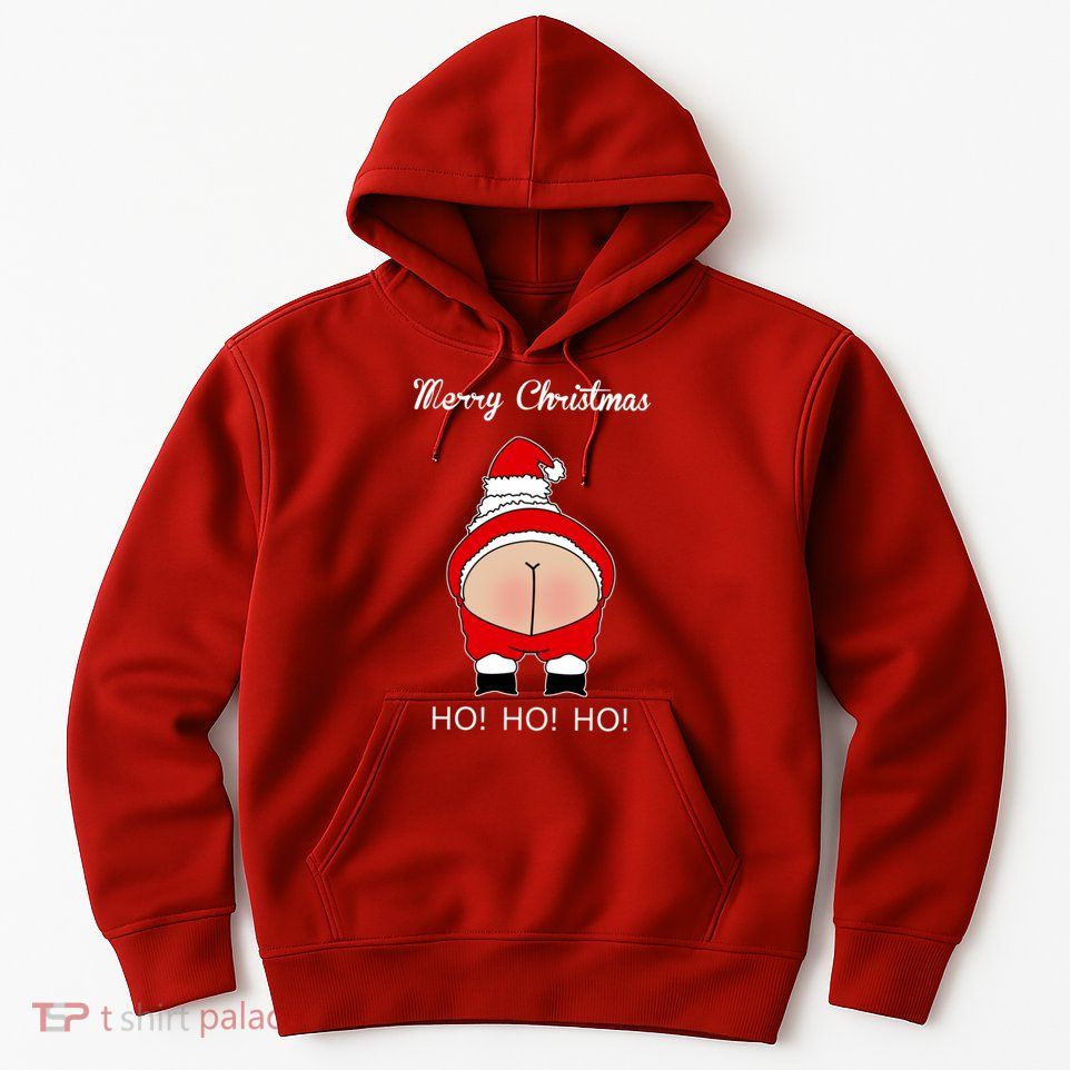 Rude Santa Father Christmas Hoodie