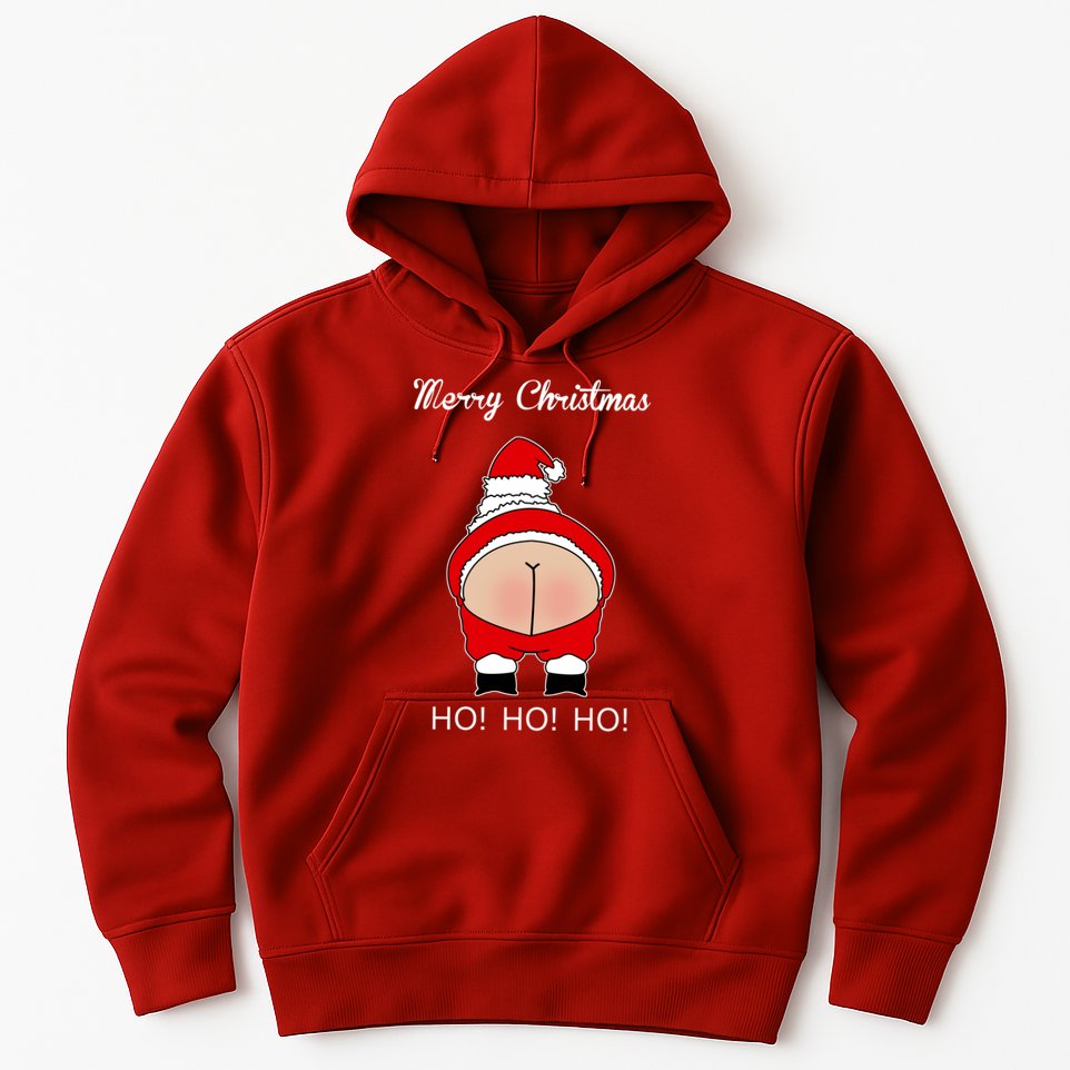 Rude Santa Father Christmas Hoodie