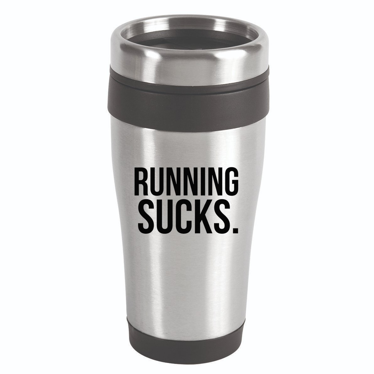 Running Sucks Funny Gym or Workout 16oz Travel Tumbler