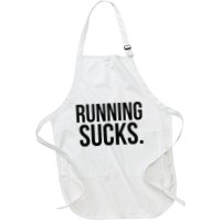 Running Sucks Funny Gym or Workout Apron