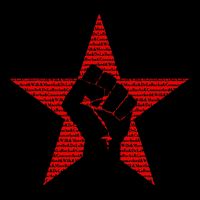 Ratm Star Fist Funny Drawstring Bag