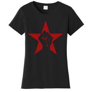 Ratm Star Fist Funny Women's T-Shirt