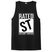 Rated ST For Short Tempered Funny Meme PosiCharge Competitor Tank