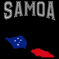 Retro Samoa Flag Vintage Throwback Sport Hoodie
