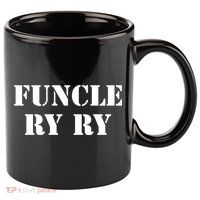 Ryan Seacrest Funcle Ry Ry 11oz C Handle Ceramic Mug