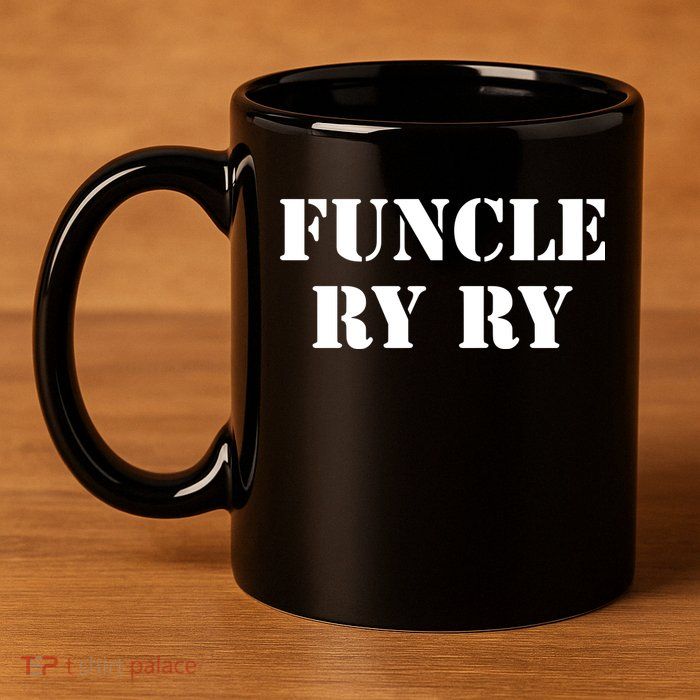 Ryan Seacrest Funcle Ry Ry 11oz C Handle Ceramic Mug
