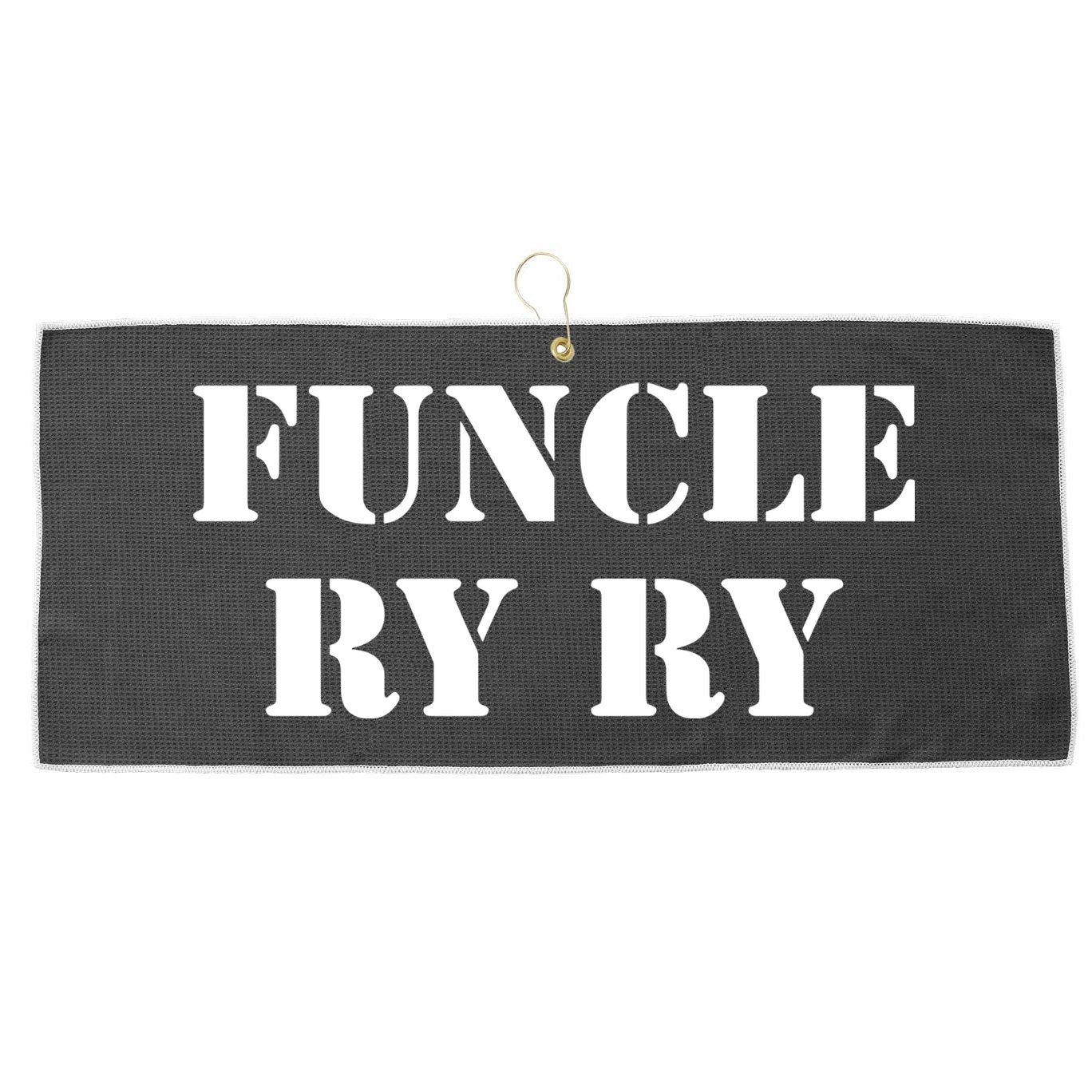 Ryan Seacrest Funcle Ry Ry Large Microfiber Waffle Golf Towel