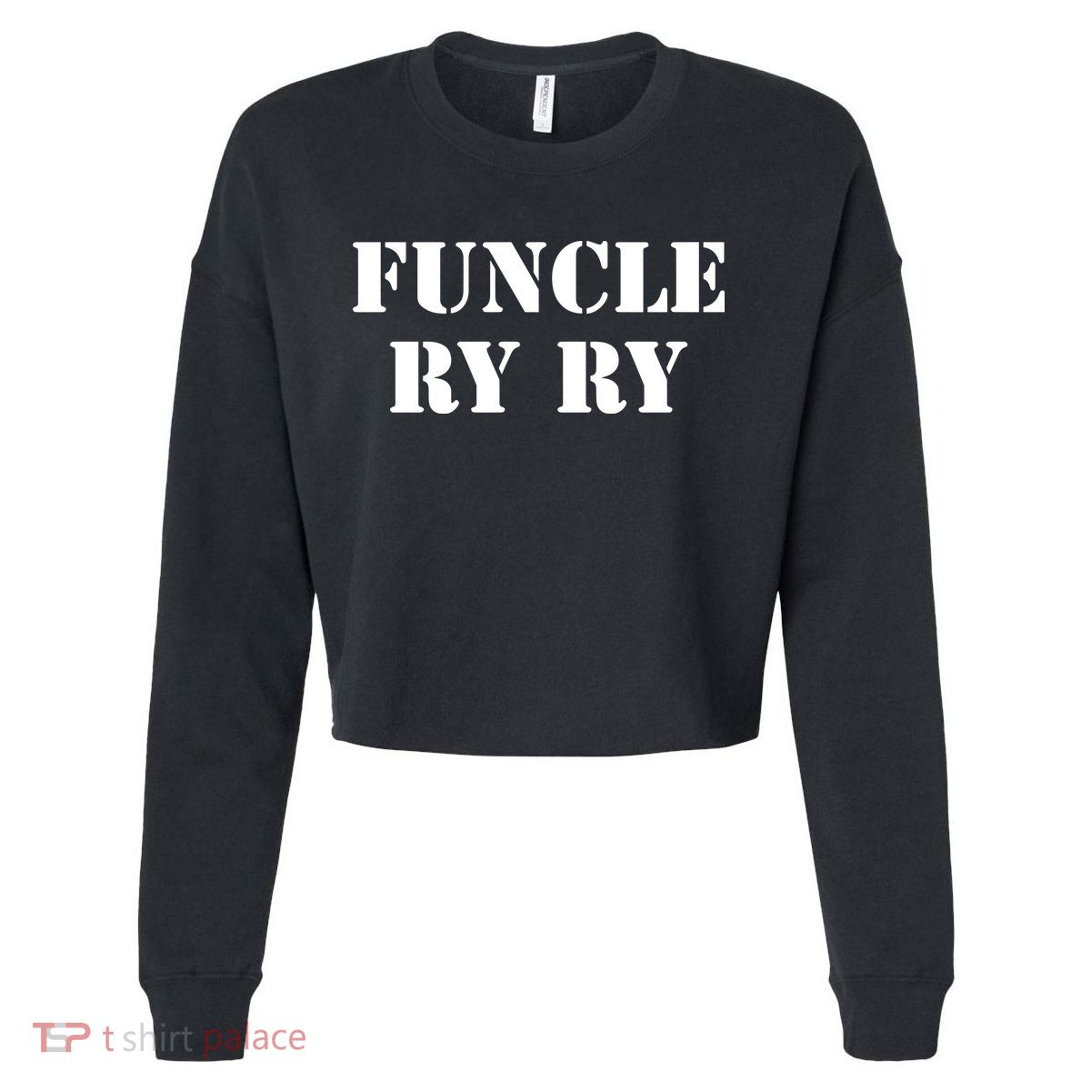 Ryan Seacrest Funcle Ry Ry Cropped Pullover Crew
