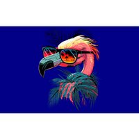 Retro Sunglasses Flamingo Funny Flamingo Bumper Sticker