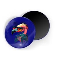 Retro Sunglasses Flamingo Funny Flamingo Magnet