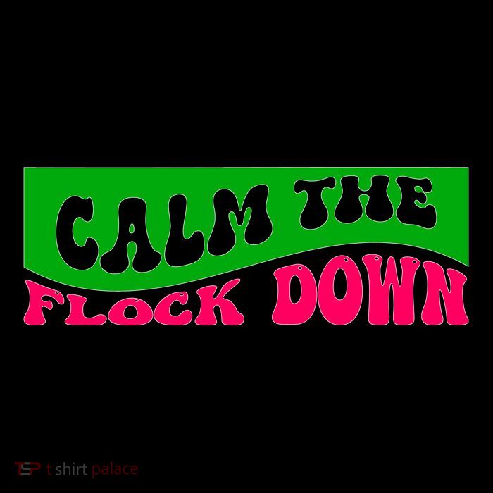 Retro Sassy Flamingo , Calm The Fl Sweatshirt