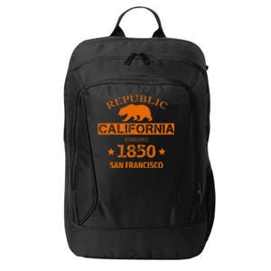 Republic San Francisco California Baseball City Backpack