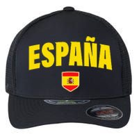 Retro Spanish Flag Spain Vintage EspañA Flexfit Unipanel Trucker Cap