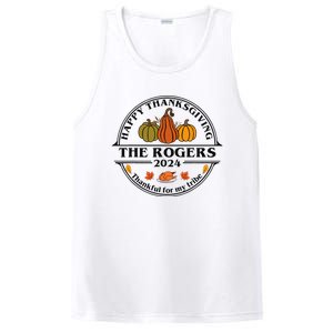 Rogers Surname Family Matching Happy Thanksgiving 2024 PosiCharge Competitor Tank