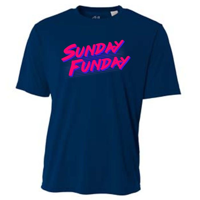 Retro Sunday Funday Cooling Performance Crew T-Shirt