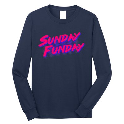 Retro Sunday Funday Long Sleeve Shirt