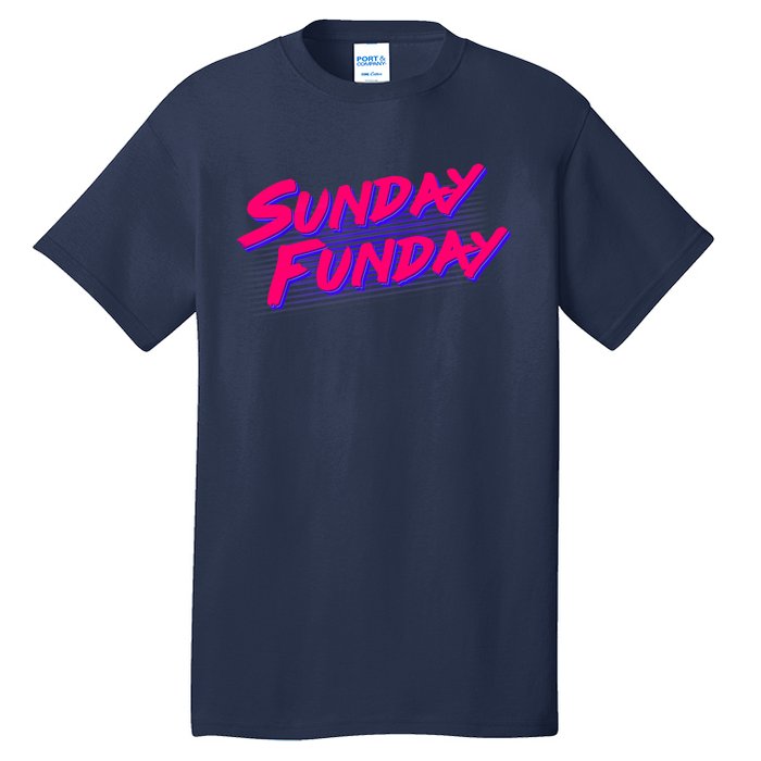 Retro Sunday Funday Tall T-Shirt