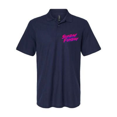 Retro Sunday Funday Softstyle Adult Sport Polo