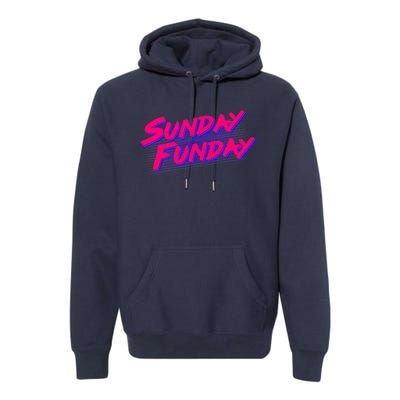 Retro Sunday Funday Premium Hoodie