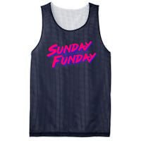 Retro Sunday Funday Mesh Reversible Basketball Jersey Tank