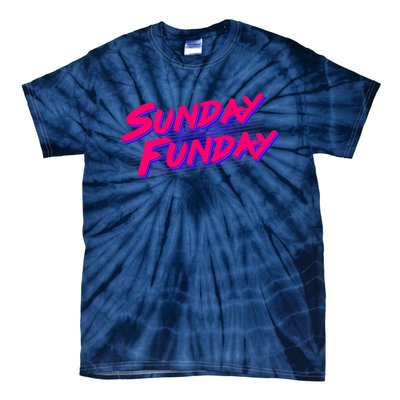 Retro Sunday Funday Tie-Dye T-Shirt