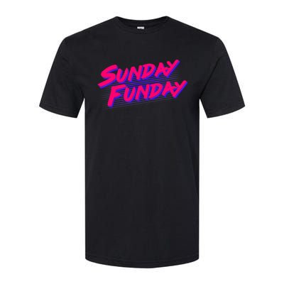 Retro Sunday Funday Softstyle CVC T-Shirt