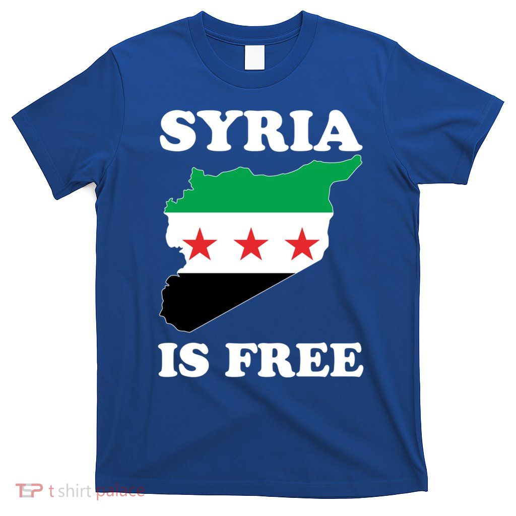 Revolution Syria Freedom Syrian Flag T-Shirt