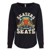 Roller Skating Funny Skaters Gonna Skate Retro 70s 80s Womens California Wash Sweatshirt