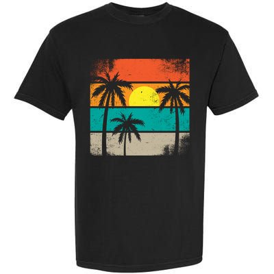 Retro Summer Funny Beach Life Vintage Garment-Dyed Heavyweight T-Shirt