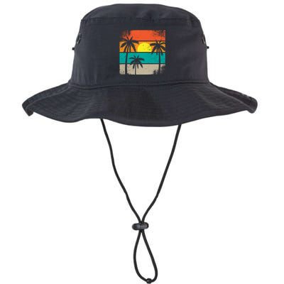 Retro Summer Funny Beach Life Vintage Bucket Hat