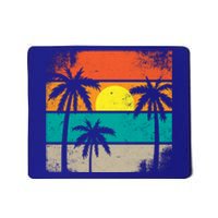 Retro Summer Funny Beach Life Vintage Mousepad