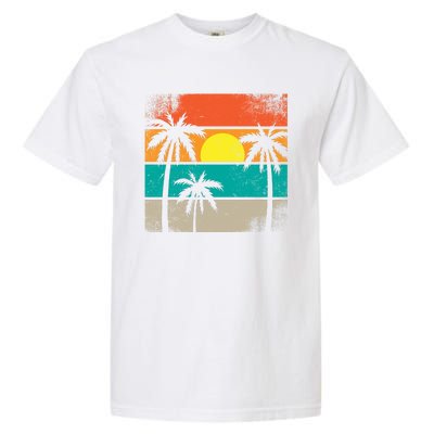 Retro Summer Funny Beach Life Vintage Garment-Dyed Heavyweight T-Shirt