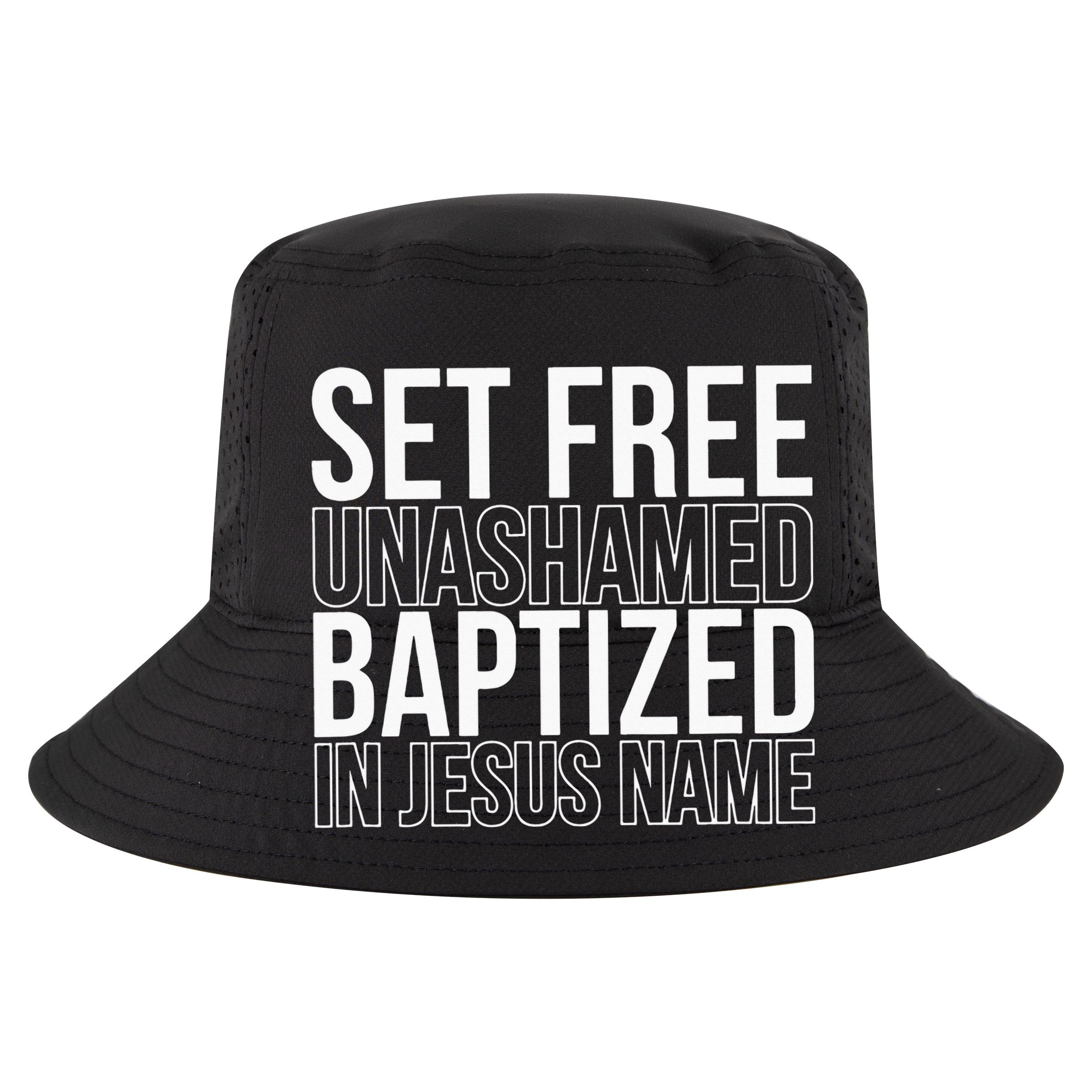 retro Set free unashamed baptized in Jesus name Sweatshirt