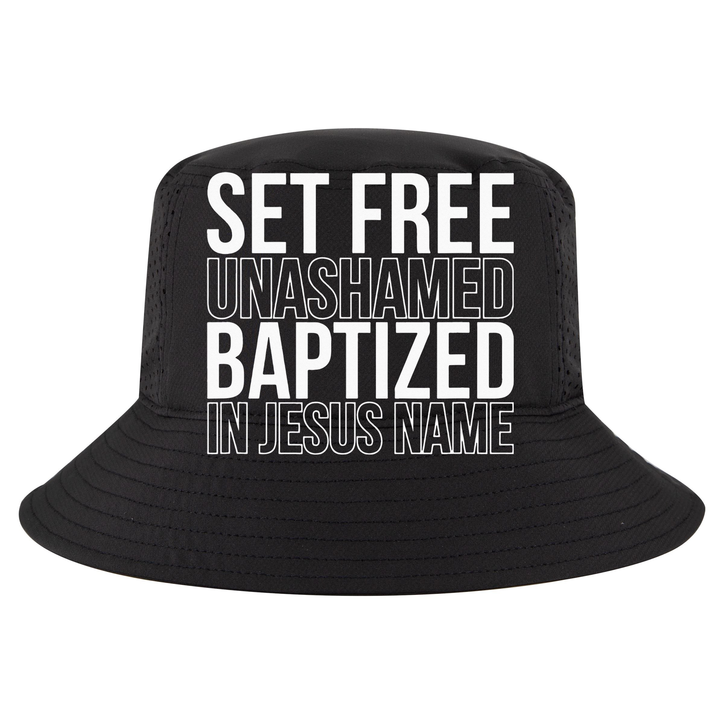 retro Set free unashamed baptized in Jesus name T-Shirt