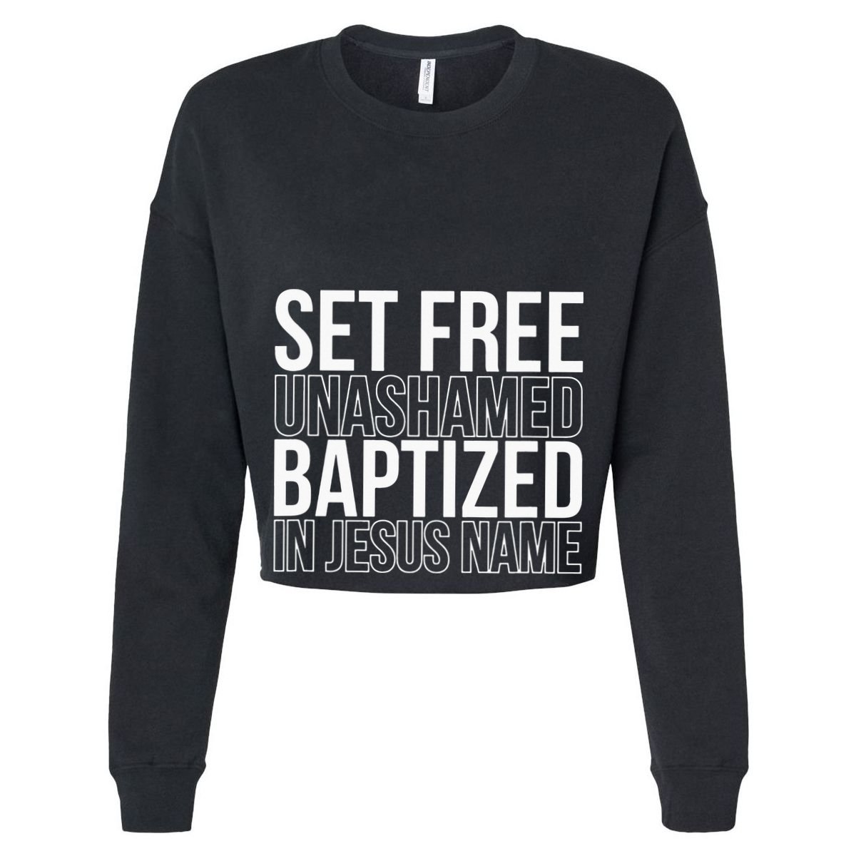 retro Set free unashamed baptized in Jesus name T-Shirt