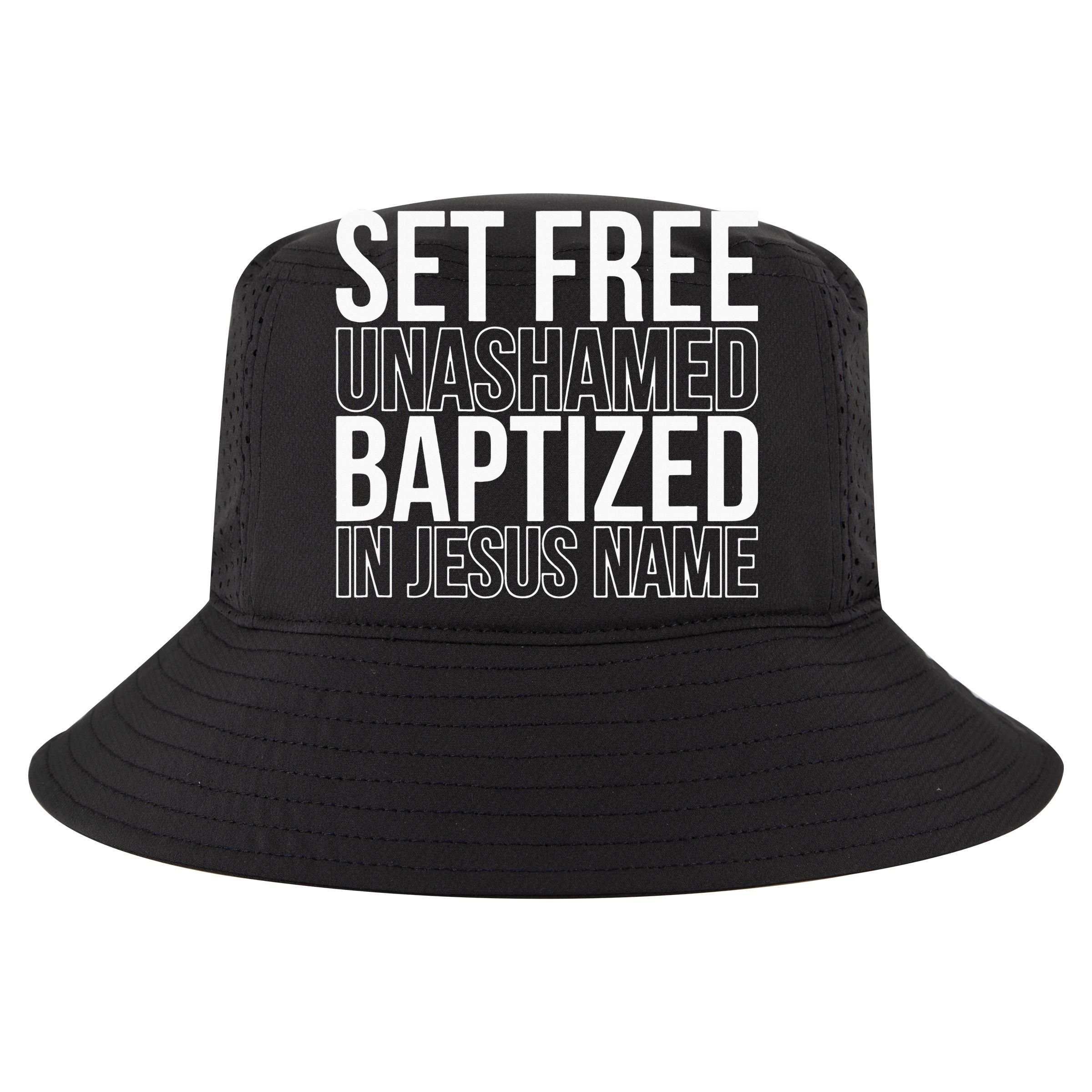 retro Set free unashamed baptized in Jesus name T-Shirt