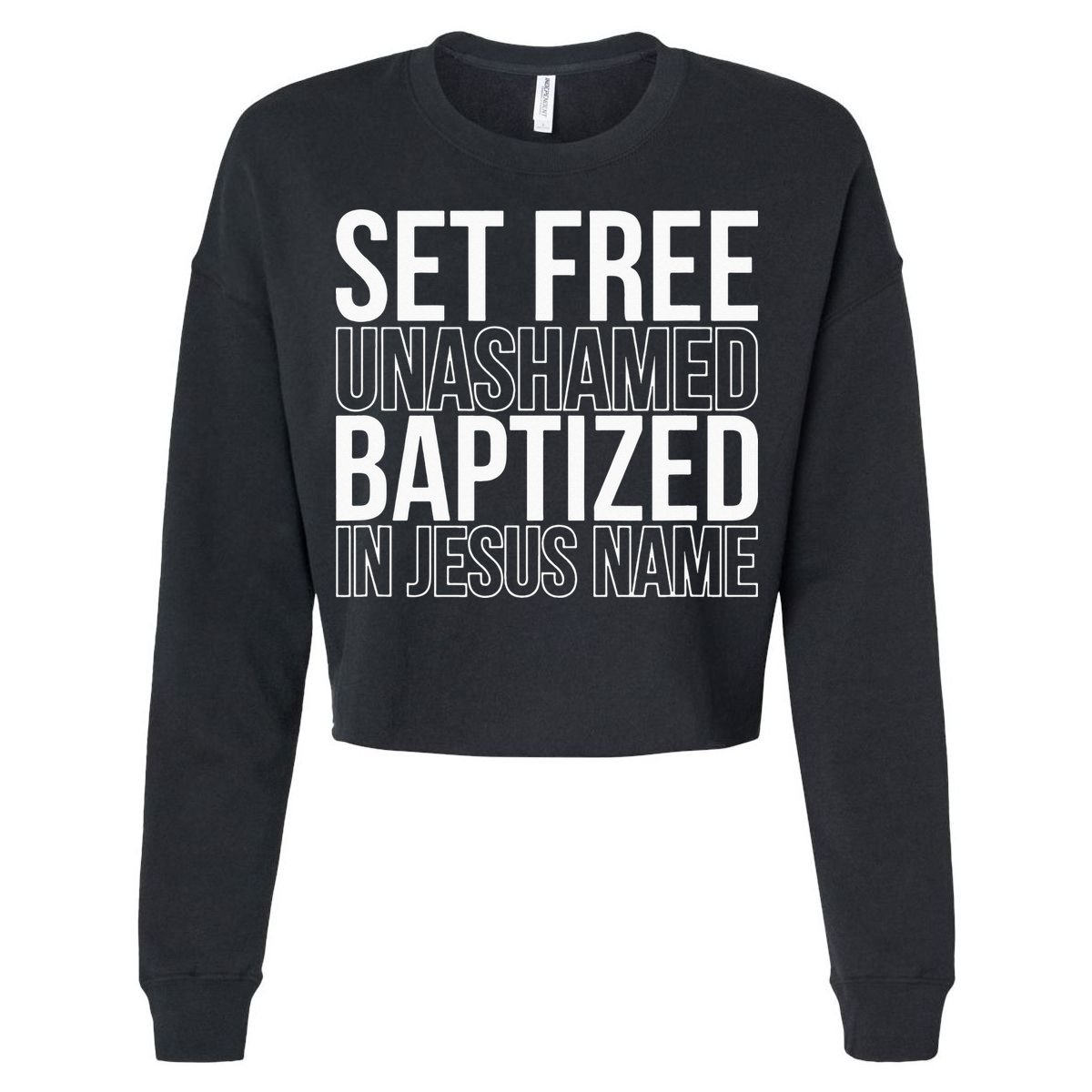 retro Set free unashamed baptized in Jesus name T-Shirt