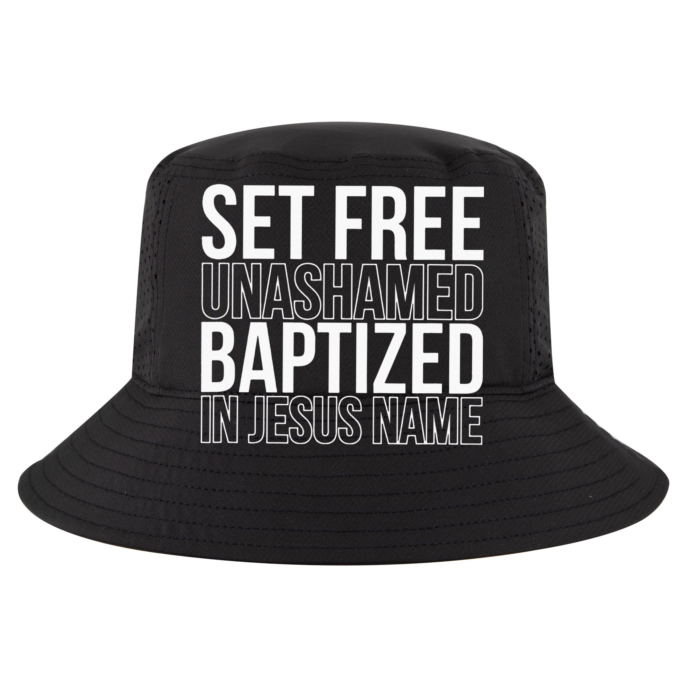 retro Set free unashamed baptized in Jesus name T-Shirt