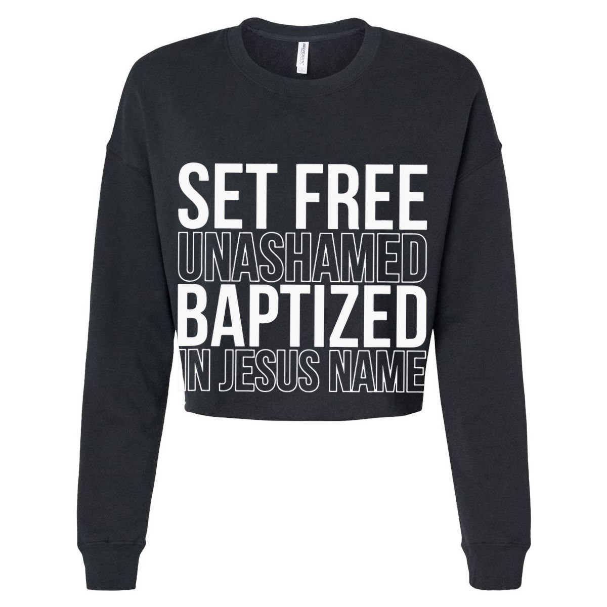 retro Set free unashamed baptized in Jesus name T-Shirt