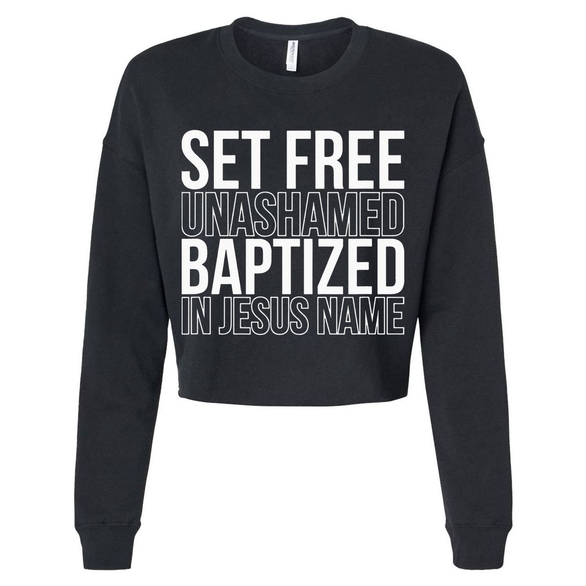 retro Set free unashamed baptized in Jesus name T-Shirt