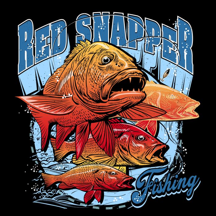 Red Snapper Fishing City Backpack
