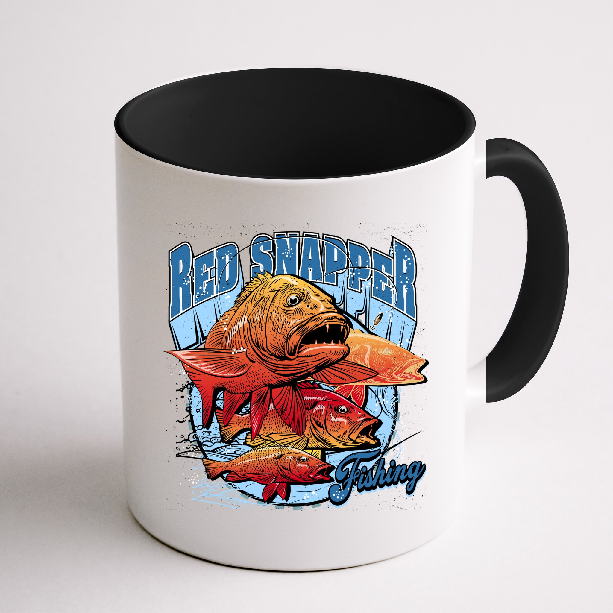 Red Snapper Fishing Mug