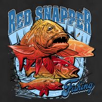 Red Snapper Fishing Trucker Hat