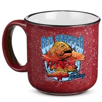 Red Snapper Fishing 15oz Campfire Ceramic Mug
