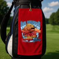 Red Snapper Fishing Golf Towel