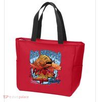 Red Snapper Fishing Zip Tote Bag