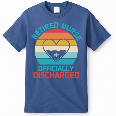 Retro Sunset Funny Retired Nurse Funny Nurse Retirement Quote T-Shirt