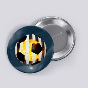 Ripped Soccer Futbol Fire Ball Button