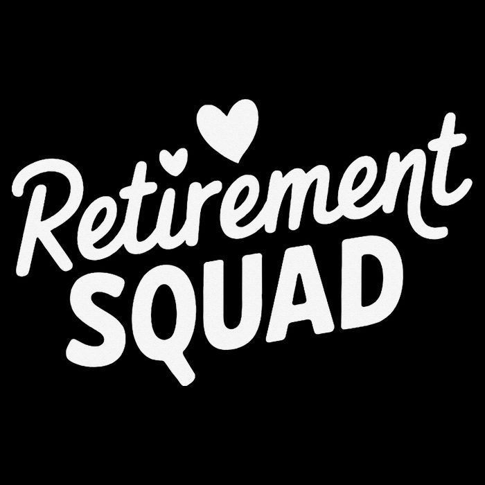 Retirement Squad Fun Retirement Party Celebration Apparel Sweatshirt