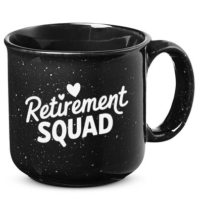 Retirement Squad Fun Retirement Party Celebration Apparel 15oz Campfire Ceramic Mug